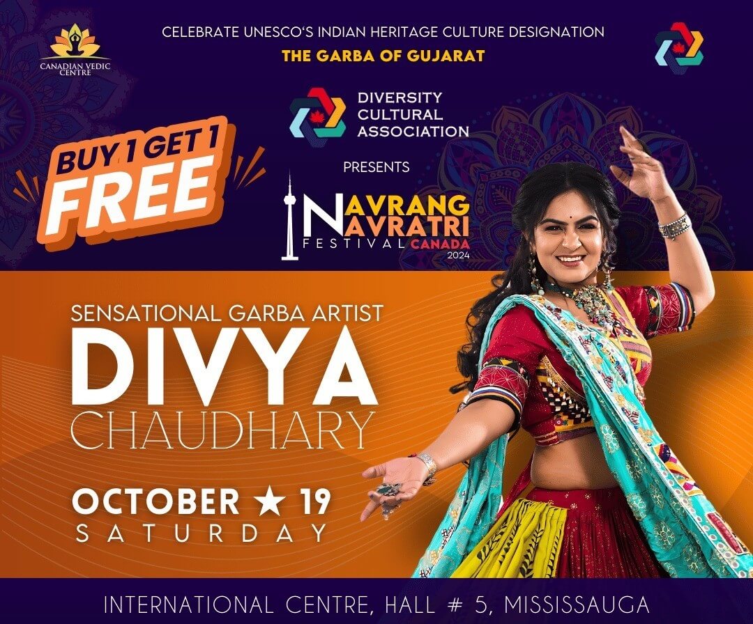 Navrang Navratri Festival Canada 2024 - DIVYA CHAUDHARY, Mississauga, Canada